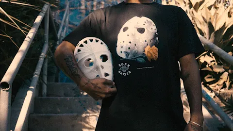 Kings social motion — bold type over live game action